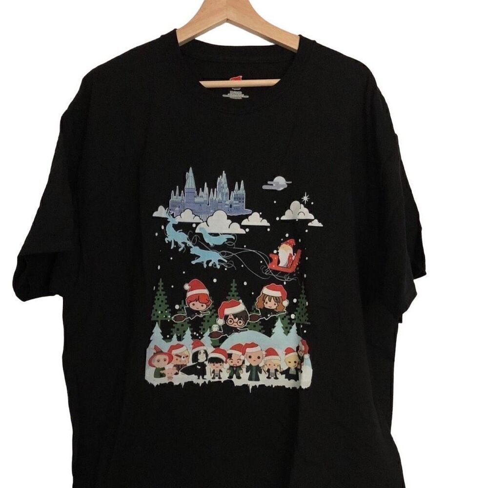Harry Potter Christmas T-Shirt Men’s Size XL